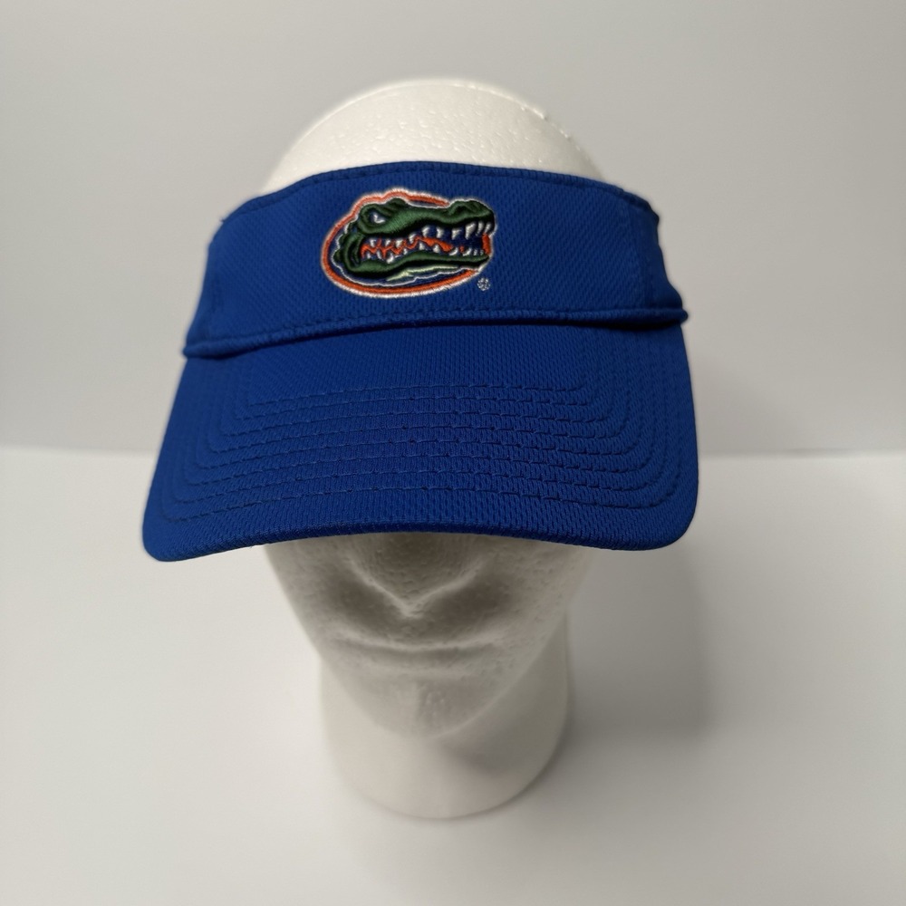The Game Visor Hat‎ Women Blue Florida Gators NCAA Adjustable Cap